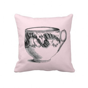 Vintage Teacup with Tea Quote