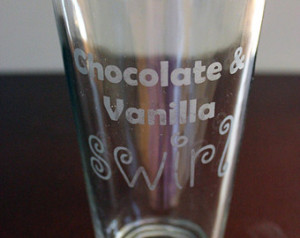 ... Swirl Pint Glass - Suzanne/Crazy Eyes Quote - Other styles and