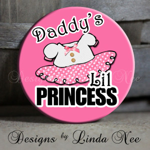 Daddy's Lil' Princess, Dress, pink