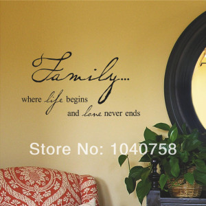 Vinyl-Family-Wall-Decal-Quotes-Life-Begins-Love-Ends-Tree-Wall-Sticker ...