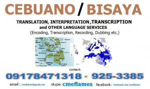 Learn Cebuano ; Cebuano Translation, Cebuano Interpretation and other ...