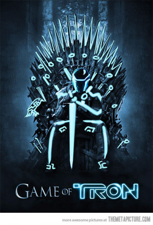 funny Tron Game of Thrones