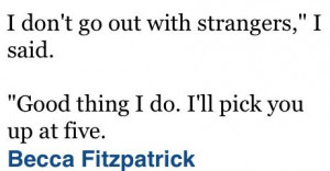 Hush hush by becca Fitzpatrick - quote