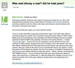 Walt Disney and Jews