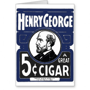 Henry George A Great 5 Cent Cigar Cards