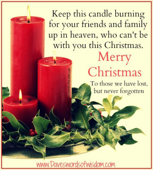 Merry Christmas to our family in heaven