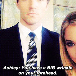 1k * ashley benson pll Ian Harding 3k pllgif ashian