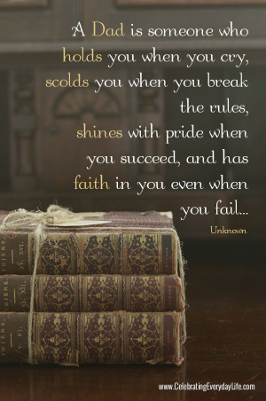 DadIsQuote.jpg 600×906 pixels celebratingeveryd...
