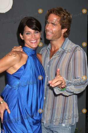 Lesli Kay amp Shawn Christian arriving at the Style LA Runway Show at