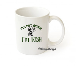 ... mug, funny alcohol humor, college, football, party, St. Patricks Day