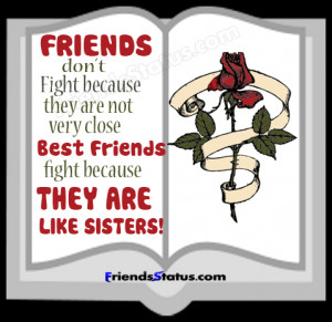 best friends fight quotes picture