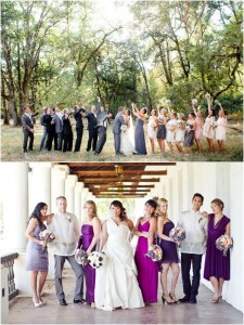To quote Bride&Groom “For a long time, bridesmaids wore dresses much ...