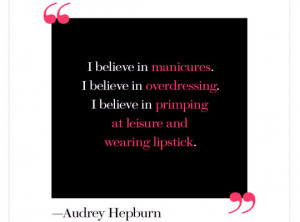 Our girl crush, Audrey Hepburn is amazing with words!