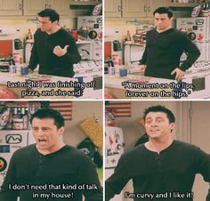 Friends - I'm curvy and I like it!