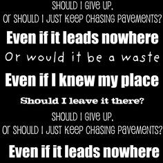 Chasing Pavements...AMAZING SONG ♥ (makes me cry!) Adele before ...