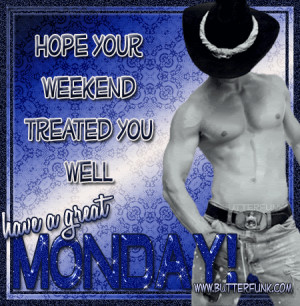 Monday Blue Cowboy Tag Code: