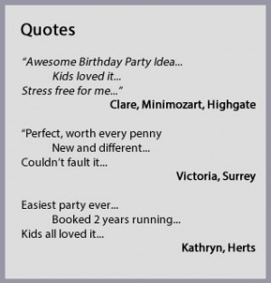 Game wagon party quotes