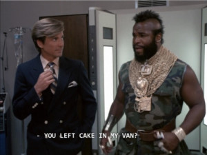 also left some in the rain.