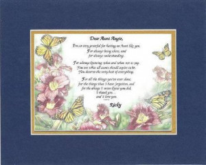 image Personalized Touching and Heartfelt Poem for Aunts Dear Aunt