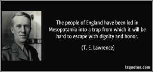 The people of England have been led in Mesopotamia into a trap from ...