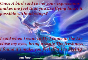 Want To Fly Quotes I said when i want to fly i