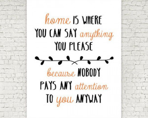 DIY Printable Wall Art // Office // Family // Home Quote // Print // 8 ...