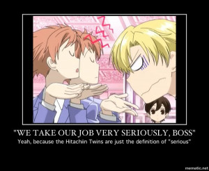 Hitachiin Twins = Serious by HetaliaFangirl00