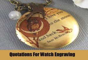 Watch Engraving For Wedding