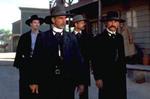 ... Tombstone. In 1993 Kurt Russell, Val Kilmer, Sam Elliott, and Bill