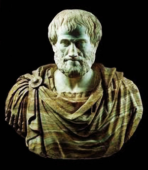 Aristotle (384 BC – 322 BC), Greek philosopher and polymath, a ...