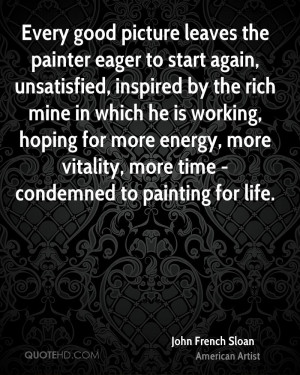 John French Sloan Quotes