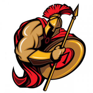 Trojan Warrior Mascot