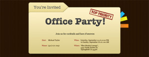 Co-Worker Fare Well Party Invitations