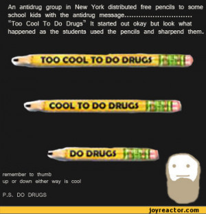 the pencils and sharpend them.,funny pictures,auto,joke,pencil,drugs ...