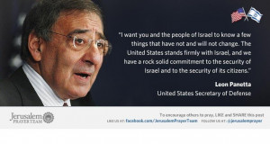 Famous Quotes About Israel : Leon Panetta : Mike Evans : Jerusalem ...
