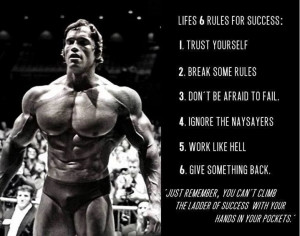 Hoe word ik de beste versie van mezelf Arnold Schwarzenegger