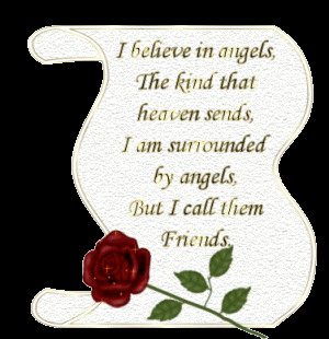 Angel Friend Poems