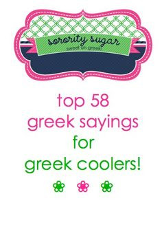 add a fun & sassy quote to your greek cooler design! ♥ BLOG LINK ...