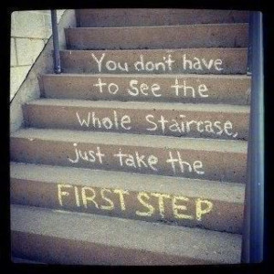 Stairs - first step
