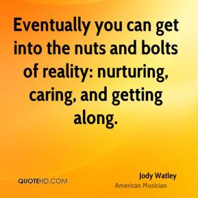 Jody Watley - Eventually you can get into the nuts and bolts of ...