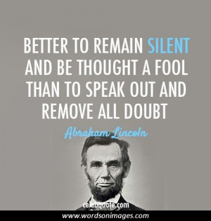 Abraham lincoln quotes