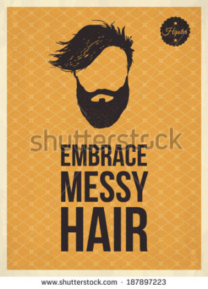 Hipster quote and face look hand drawn illustration on the vintage ...