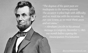 history quote of the day abraham lincoln