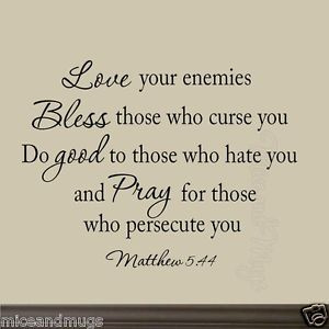 Love-Your-Enemies-Matthew-5-44-Wall-Decal-Christian-Wall-Quotes ...