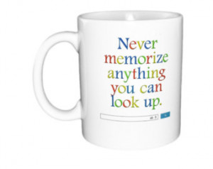 Google quote funny white ceramic co ffee or tea mug ...