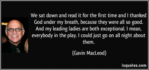 More Gavin MacLeod Quotes