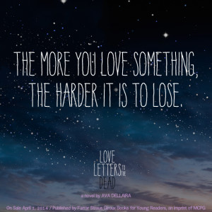 Quote Roundup: Love Letters to the Dead by Ava Dellaira