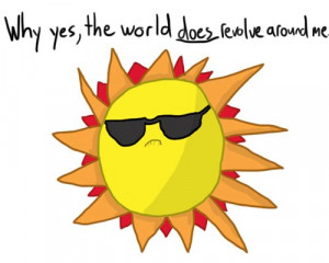 Funny photos funny sun wearing sunglasses