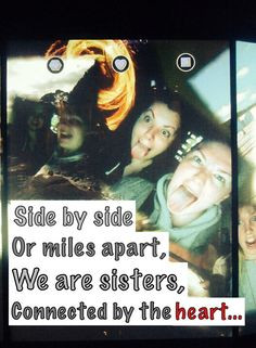 Sisterly love/sister quotes/I love my sister