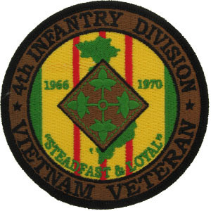 Vietnam 4th Infantry Division Patch